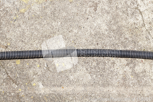 Image of thin plastic hose