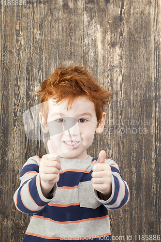 Image of red-haired boy