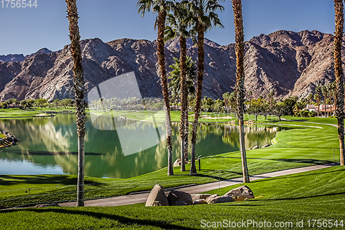 Image of golf course, Palm Springs, California