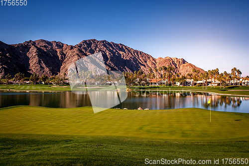 Image of golf course, Palm Springs, California