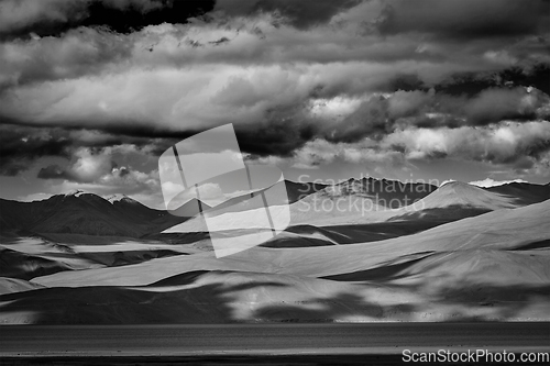 Image of Lake Tso Moriri, Ladakh