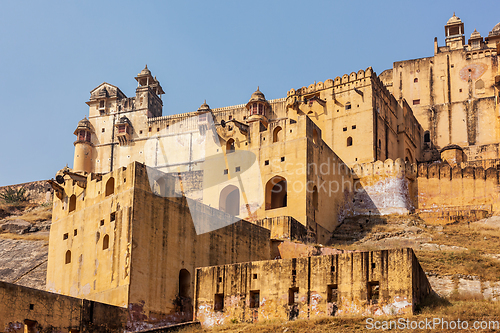 Image of Amer Amber fort, Rajasthan, India