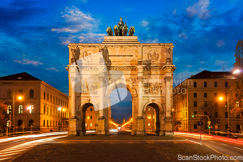 Image of Victory Gate, Munich