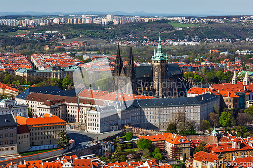 Image of Aerial view of Hradchany