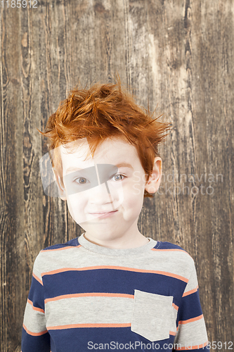 Image of red-haired boy