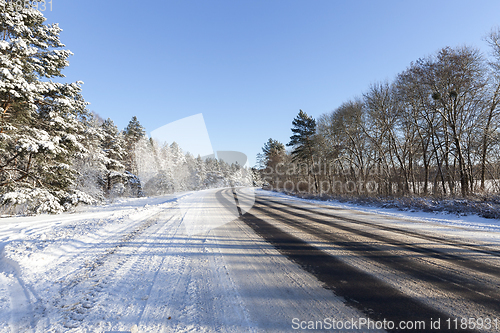 Image of asphalt road