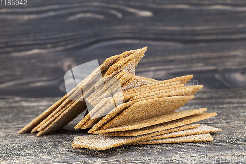 Image of rye crispy bread