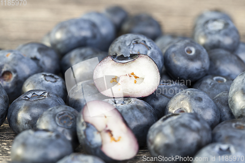 Image of fresh sweet blueberries