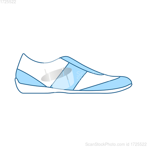 Image of Man Casual Shoe Icon