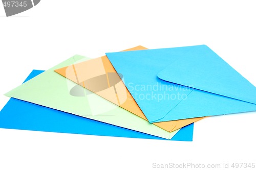 Image of Colorful envelopes
