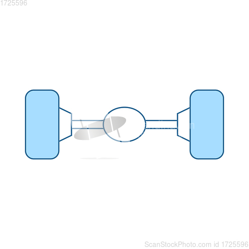 Image of Car Rear Axle Icon