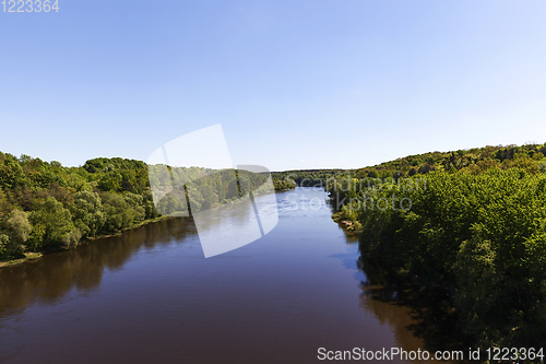 Image of long river