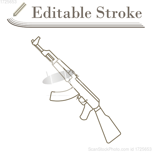 Image of Russian Weapon Rifle Icon