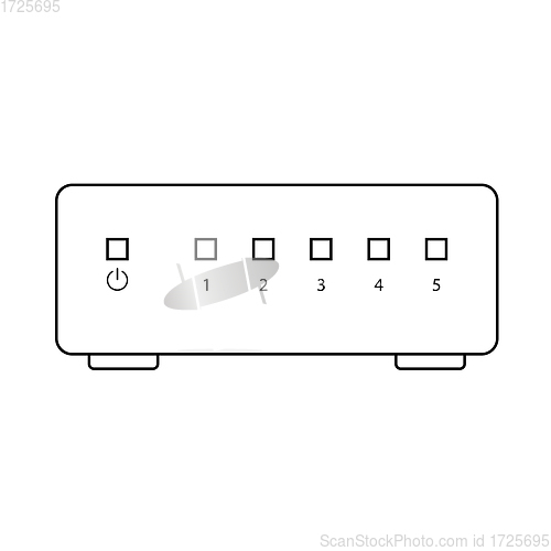 Image of Ethernet Switch Icon