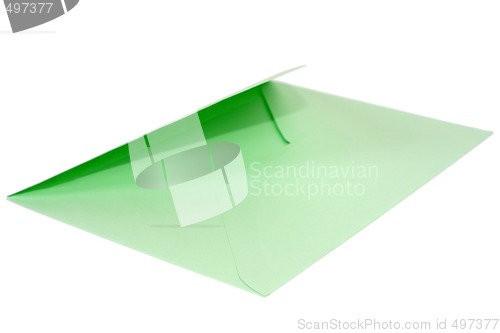 Image of Green envelope