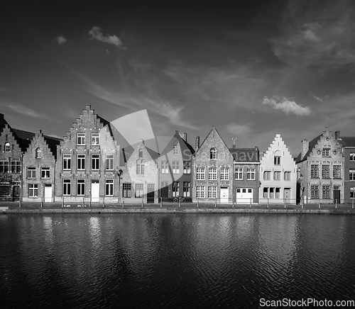 Image of European town. Bruges Brugge, Belgium