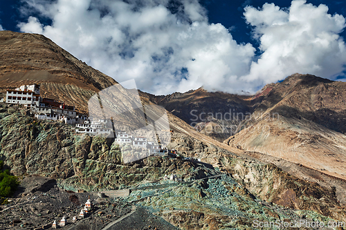 Image of Diskit Gompa, Nubra valley, Ladakh, India