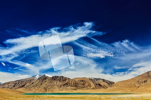 Image of Tso Kar lake, Ladakh, India
