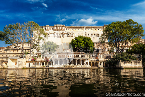 Image of City Palace complex. Udaipur, Rajasthan, India