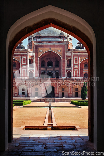 Image of Humayun's Tomb. Delhi, India