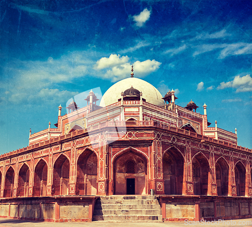 Image of Humayun's Tomb. Delhi, India