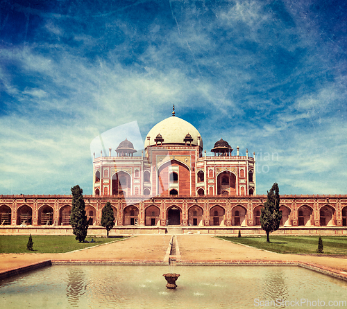 Image of Humayun's Tomb. Delhi, India