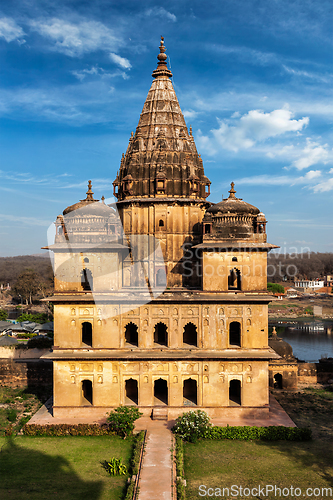 Image of Royal cenotaphs of Orchha