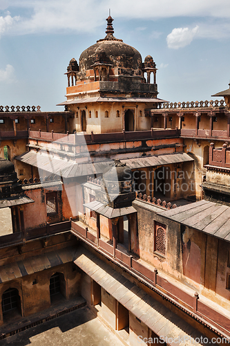 Image of Datia palace in Madhya Pradesh, India