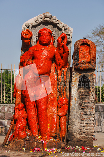 Image of Statue of Hindu deity Hanuman