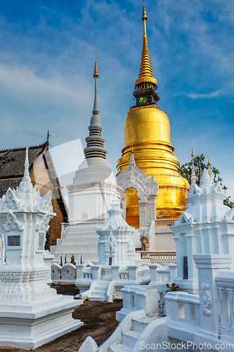 Image of Wat Suan Dok temple, Chiang Mai, Thailand