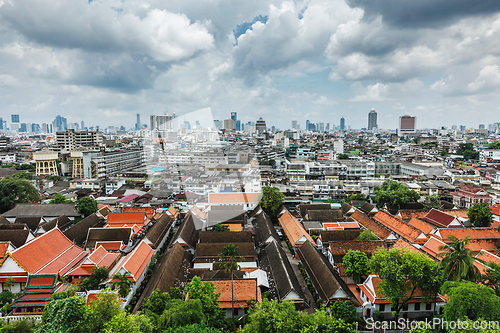 Image of Aerial view of Bangkok, Thailand