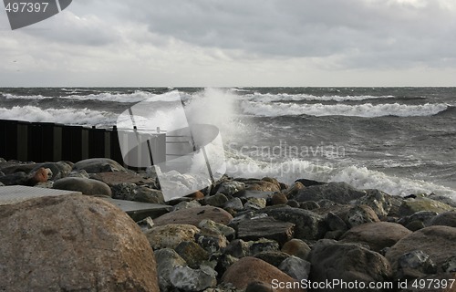 Image of coastline in sweden