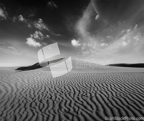 Image of Dunes of Thar Desert, Rajasthan, India