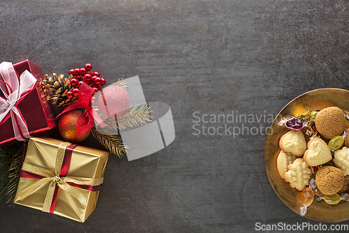 Image of Christmas background decoration