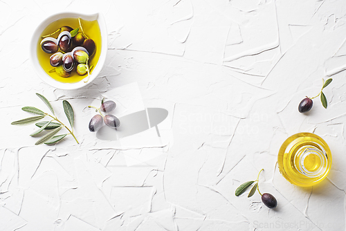 Image of Olive oil background