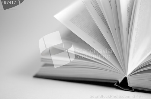 Image of opened book