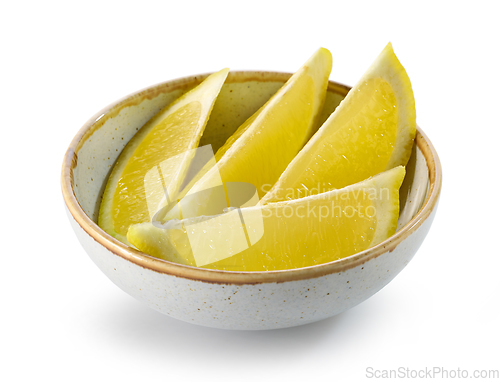 Image of fresh lemon slices