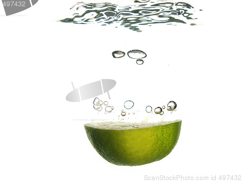 Image of Lime splashing