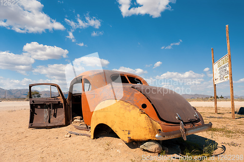 Image of Abandoned cars in Solitaire, Namibia Africa