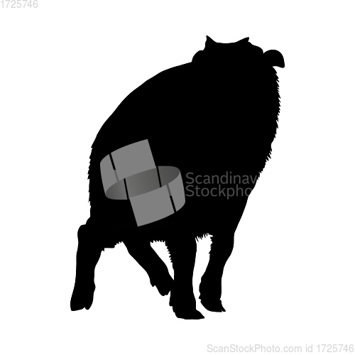 Image of Bison Silhouette
