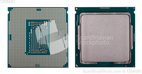 Image of computer processor 9th generation