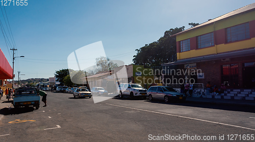 Image of peoples on the street, Keetmanshoop, Namibia