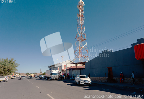 Image of peoples on the street, Keetmanshoop, Namibia