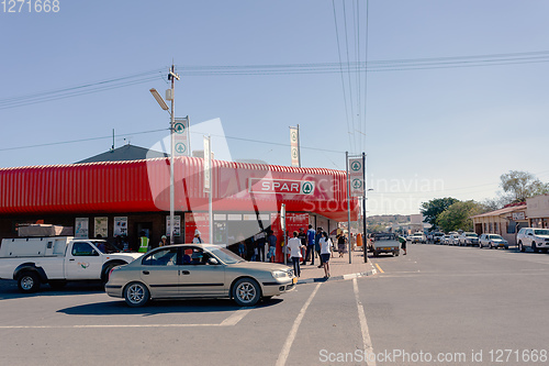 Image of peoples on the street, Keetmanshoop, Namibia