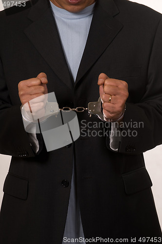 Image of Man in handcuffs
