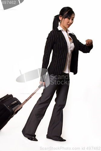 Image of Woman traveler