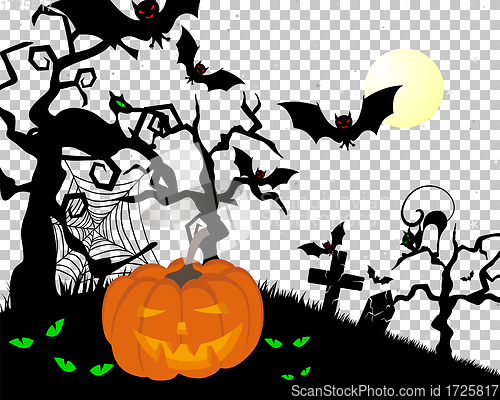 Image of Happy halloween card