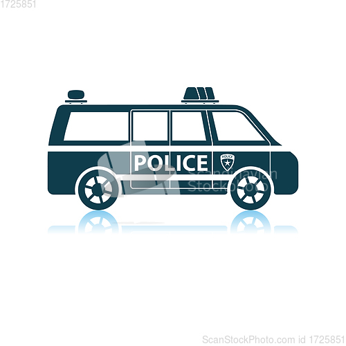 Image of Police Van Icon