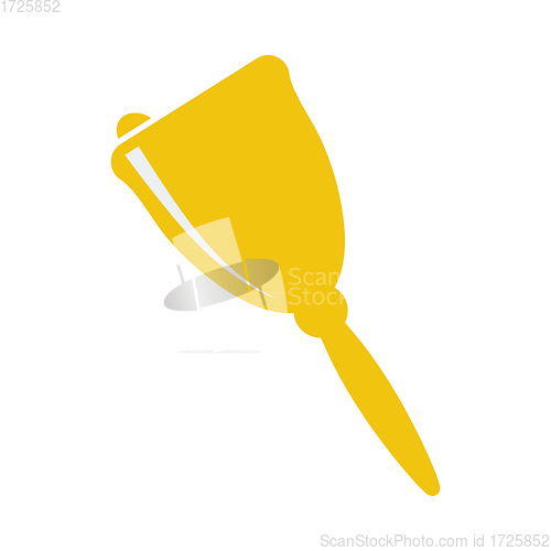 Image of Icon Of School Hand Bell In Ui Colors