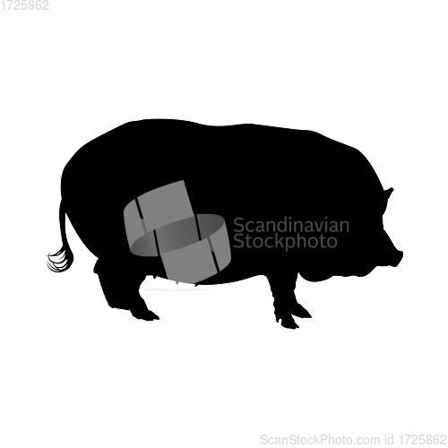 Image of Pig Silhouette